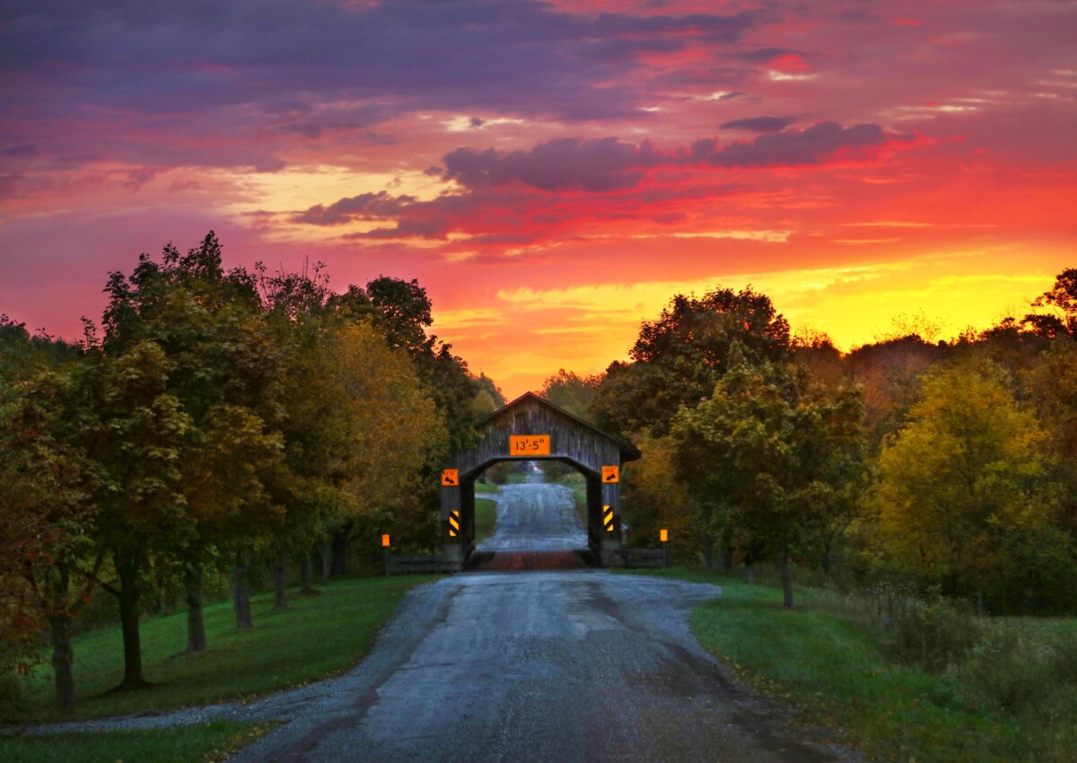 Caine Road Covered Bridge