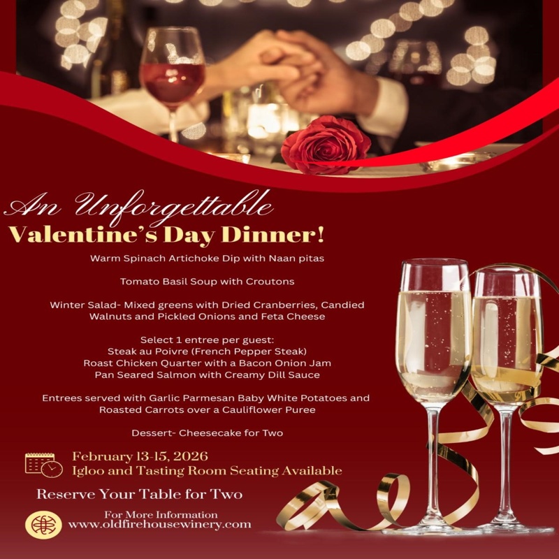 Valentine’s Day Dinner In An Igloo